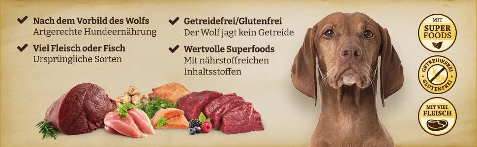 Wolfsblut - Wide Plain Small Breed - 7.5 kg - Grain Free Dog Food - Dry Food 7.5 kg - Marque Wolfsblut
