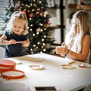 Child to Cherish Marshmallow Clay Baby Handprint or Footprint First Christmas Ornament Kit - Baby