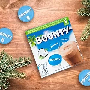 Chocolate Drinks - Dolce Gusto Compatible - 24 Capsules - Mars Twix Maltesers (8 each) - Bounty