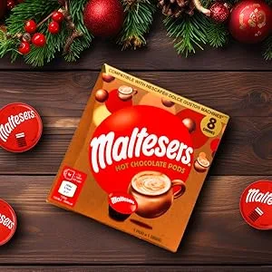 Chocolate Drinks - Dolce Gusto Compatible - 24 Capsules - Mars Twix Maltesers (8 each) - Malteser