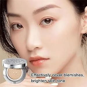 BB Cream Air Cushion | BB Moisturizing Makeup Cream - Foundation Moisturizing Cushion Foundation Moisturizing Cushion with Puff - Buildable Cover Air Cushion Teksome - Contrôle de l