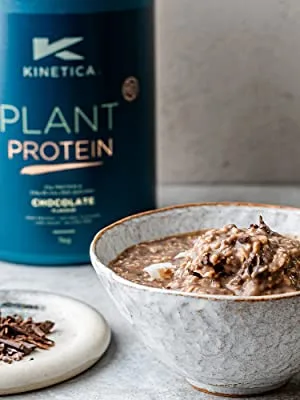 Kinetica Plant Protein 1kg Vegan 23g Protein Per Serving 33 Servings. (Chocolate) - product information 2
