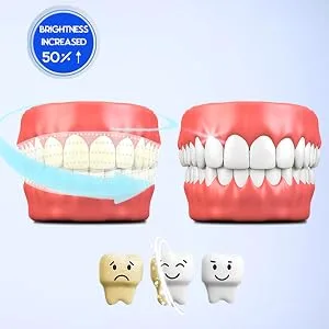 Rnitle Whitening Strips 28 Strips 56 Pieces Bright White-Strips Professional White Teeth Strips for Teeth Whitening Non-Sensitive Formula Mint Flavor - White-Strips