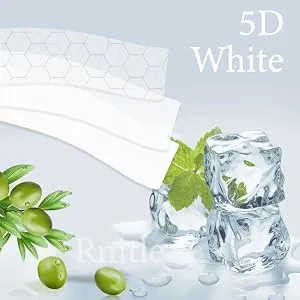 Rnitle Whitening Strips 28 Strips 56 Pieces Bright White-Strips Professional White Teeth Strips for Teeth Whitening Non-Sensitive Formula Mint Flavor - White-Strips