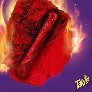 3-pack Takis - 3 x 100 g - multipack box of tortilla chips (Fuego) - for spice lovers - takis chips