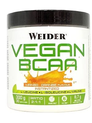 Weider Vegan Bcaa 2:1:1 Branched Amino Acids 100% Vegan Mango-Orange 300g - product information 2