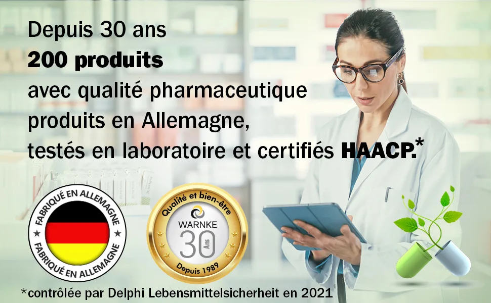 Bacopa Monnieri - Extract with 20% Bacoside - 60 Capsules | herba direkt - Quality from German Pharmacies - warnke