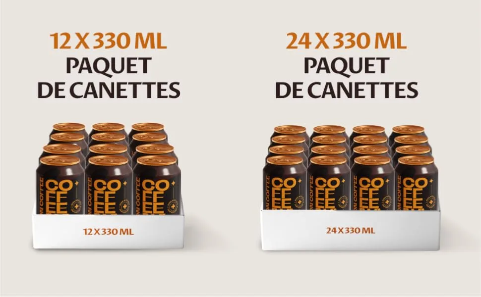 Coffeenade - (12 x 330ml) - COFFEENADE Citrus - Sparkling Coffee Lemonade - product information 5