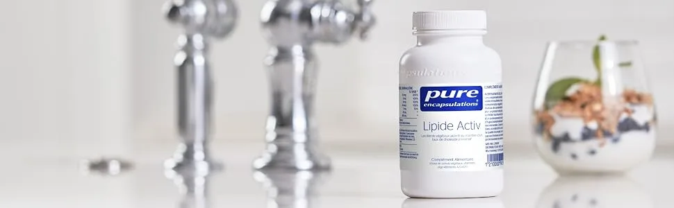 Pure Encapsulations Lipid Activ - Cholesterol and Fat Metabolism - 60 Capsule - Image1