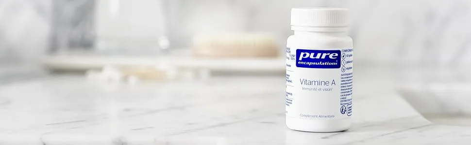 Pure Encapsulations - Vitamin A - Immunity and Vision - 60 Capsule - Image1