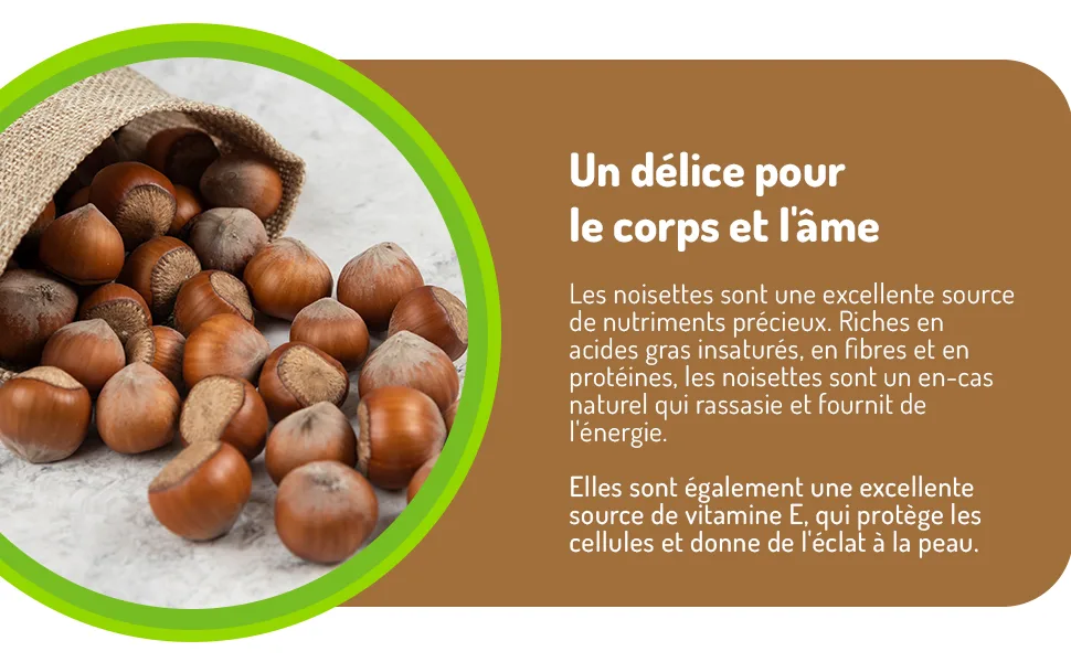 Raw Hazelnuts in Shell from Poland | 2 kg | Premium | Packaging: Cardboard - product information 4