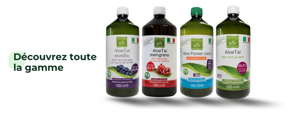 Benessence - Aloe Blueberries: Aloe Vera Juice with Blueberries - 1L - aloe