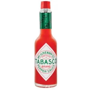 TABASCO Duo-pack: Original Red Pepper and Green Pepper Sauce - 2 glass bottles of sharp chili sauce (2 x 147ml) 100% natural - Tabasco Red Pepper Sauce