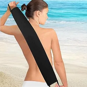 Teksome Self Tanner Applicator for Back - Microfiber Self Tanner Applicator for Back Self Tanning Applicator for Sunless Tanning Mousse or Lotion Tan Your Back Quickly and - Appliquez la lotion sur votre dos sans