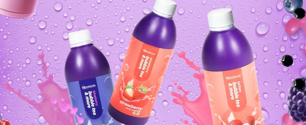 Bubble Tea Syrup 0.5 L Concentrated Lychee - SIROP DE THÉ À BULLES 0,5L CONCENTRÉ DE CERISE