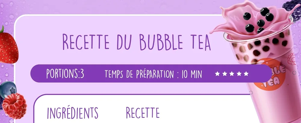 Bubble Tea Syrup 0.5 L Concentrated Lychee - SIROP DE THÉ À BULLES 0,5L CONCENTRÉ DE CERISE