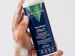 Valquer Total Repair Shampoo Particles for damaged hair. Concentrated formulation. Sulfate-free Silicone-free and Salt-free - 150 Gr - product information 4