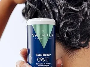 Valquer Total Repair Shampoo Particles for damaged hair. Concentrated formulation. Sulfate-free Silicone-free and Salt-free - 150 Gr - product information 6