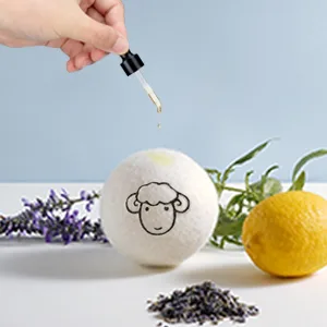 Drying Ball for Dryer Reusable Anti-Wrinkle Dryer Scented Balls Reduces Drying Time Natural Fresh Scent Laundry Stain Remo - BOULES DE SÉCHAGE