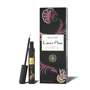 JEUXLOR Eyelash Growth Serum 4 ml - Eyelash Care Complex 8 ml with Castor Oil and Vitamin E - en complément du sérum pour les cils ricin et à la vitamine E pour de beaux cils et sourcils sains