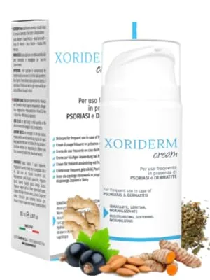 Xoriderm Cream Cosmetic Adjuvant in Cream Useful for Itching and Redened and Irritated Skin - product information 2