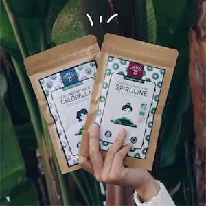 Organic Spirulina tablets - Ecocert certified grown in pure water analyzed and packaged in France - spiruline chlorella