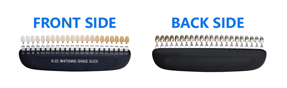 3D Professional R-22 Teeth Whitening Guide for Clinic Salon Digital Dental Whitening Device - Options de couleur :