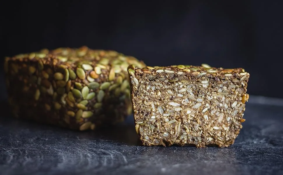 Vestakorn Artisan Bread Whole Grain Oat Bread with Seeds 500g - Fresh Bread - No Yeast No Added Flour - Pain à l