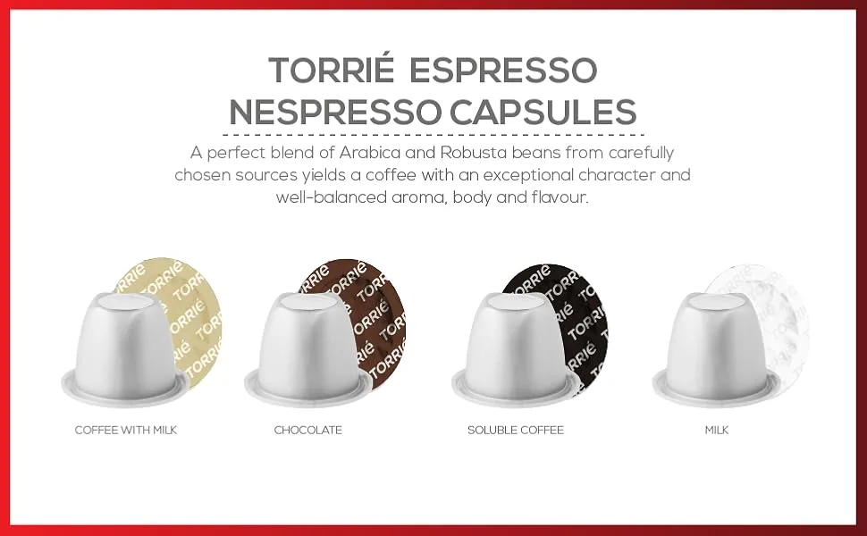 Torri Skimmed Milk compatible with Nespresso | Soluble PET | (10 pods) - product information 3