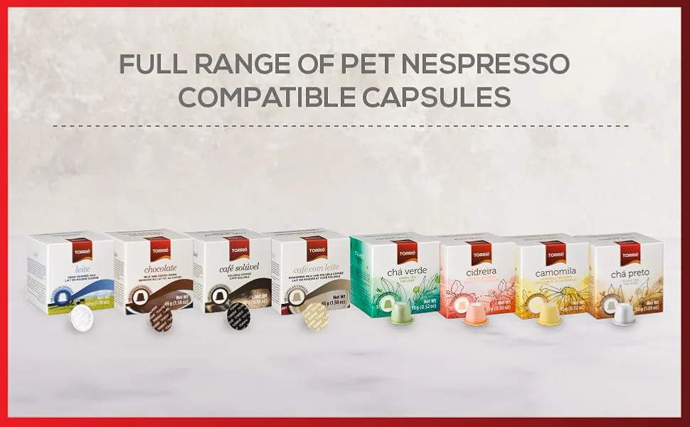 Torri Skimmed Milk compatible with Nespresso | Soluble PET | (10 pods) - product information 5