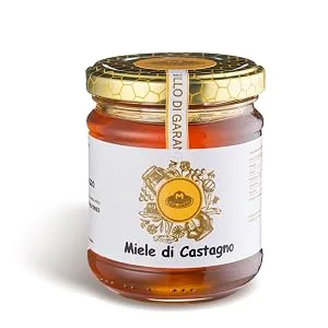 Moretti | Artisanal honey | Made in Calabria | Various essences | Glass packaging 250g (Chestnut 1) - product information 3