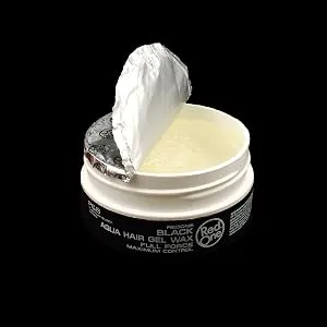 Redone Aquatic Styling Wax Black 150 ml | Extra Hold | For Men & Women | Long Lasting Shiny Look | Cherry Scent | Maximum Control | Pack of 12 - redone black wax