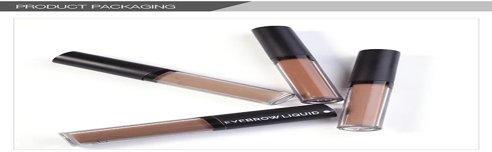 Waterproof Long Lasting Eyebrow Gel Liquid Eyeshadow Makeup + Brush #2 - Impermeable longue durée Sourcils Liquide avec Pinceau