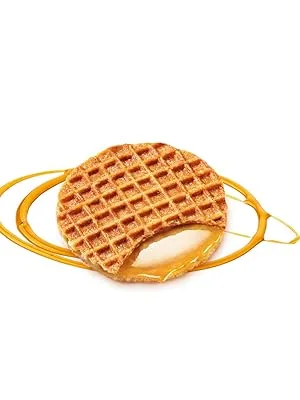 Daelmans Stroopwafels - Mini Chocolate Waffles - Value Pack: 12 Bottom Bags (Bottom Bag Contains 25 Mini Chocolate Stroop Waffles) - product information 2