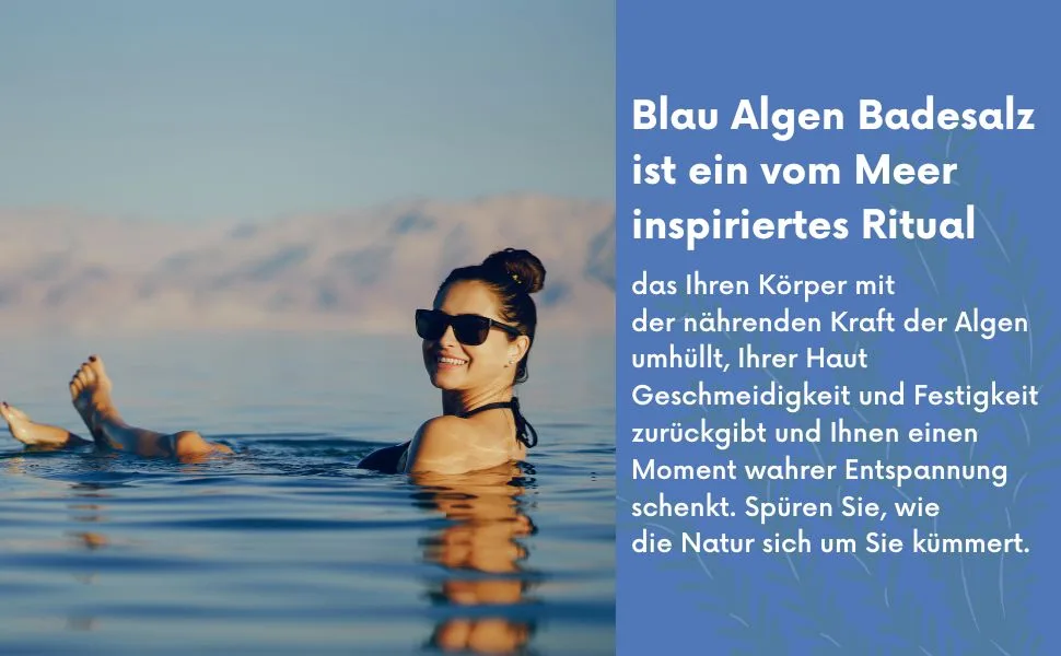 Blue seaweed bath salts 900g BINGOSPA - Bleu algues sel de bain bingospa