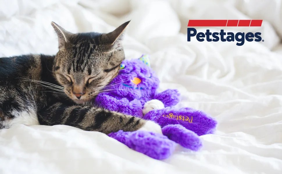 Petstages Cat Pillow  Soft, Soothing, and Comforting Cat Toys Purr Pillow Kitty - image
