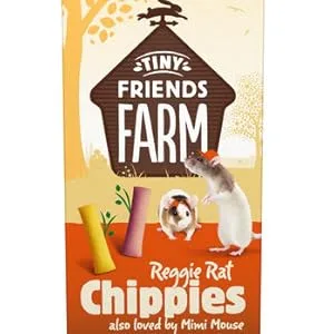 Supreme Tiny Friends Farm Reggie Rat and Mimi Mouse Tasty Mix 2lb - Chippies