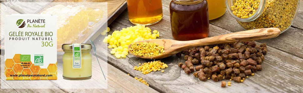 Organic Royal Jelly - 30g - Natural Planet - product information 4
