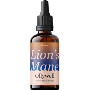 Ollywell Lion's Mane Natural Drops - Brain Booster - 30ml - Concentration - Nervous System Support - Memory - product information 5