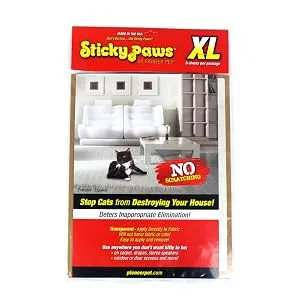 Sticky Paws Furniture Strips - Sticky Paws XL