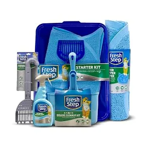 Fresh Step Cat Litter Crystals In Summer Breeze Scent | Cat Litter Box Deodorizer | Combats Cat Odors and Neutralizes Smells to Keep Your Home Clean, 15 Ounces - 3 Pack - Cat Litter, Cleaning