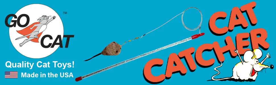 Go Cat Teaser Cat Catcher Wand Cat Toy Assorted - product information 1