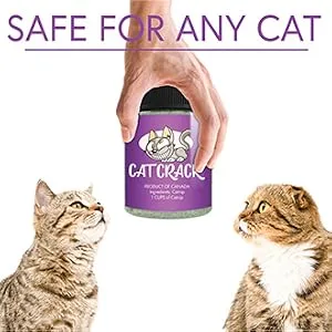 Cat Crack Catnip, Premium Blend Safe for Cats, Infused with Maximum Potency Your Kitty is Sure to Go Crazy for 1 Cup - Safe for any Cat
