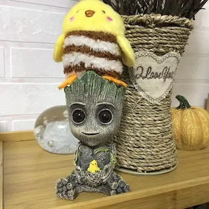 AnxunJim Aquarium Groot Air Bubbler Decorations Fish Tank Air Stone Set - product information 5