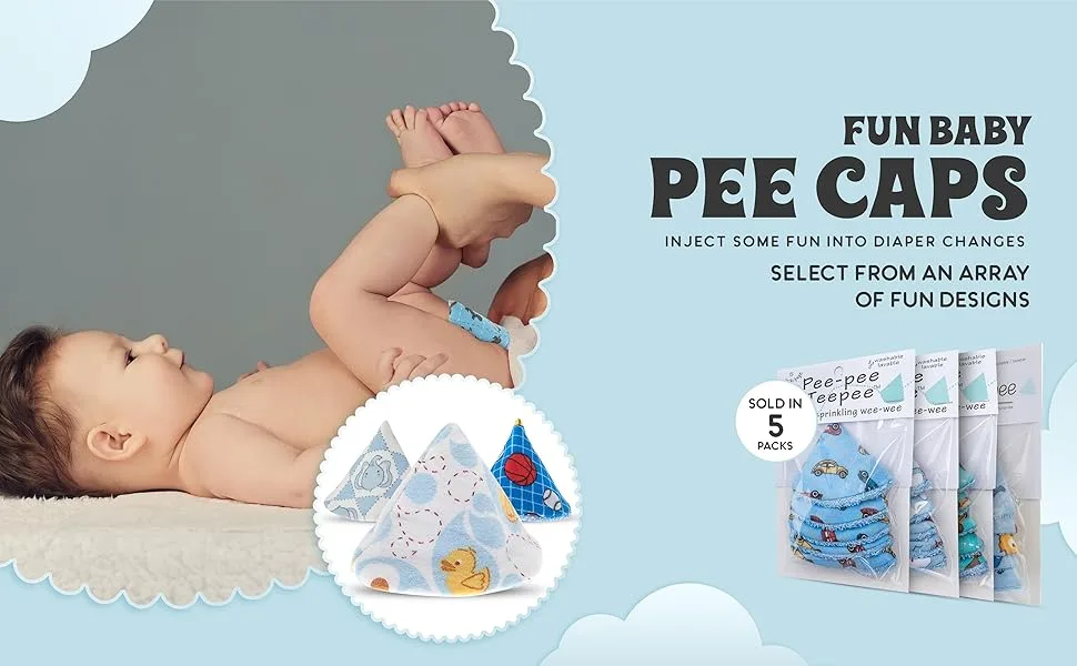 Pee-Pee Teepee Camping White - Laundry Bag - Baby-Pee-Cap