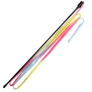 M JJYPET Retractable Cat Toys Wand ,12 Packs Interactive Cat Feather Toys,9 Assorted Teaser Refills with Bell for Cat,Kitten - product information 2