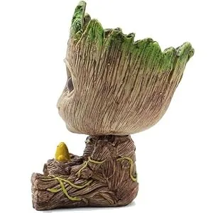 TEEMO Aquarium Groot Air Bubbler Decorations,Air Bubbler Decorations for Fish Tank. Medium - teemo
