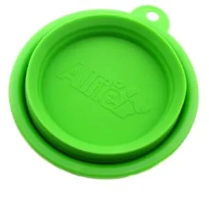 Alfie Pet - ROS Silicone Pet Expandable/Collapsible Travel Bowl - Size: 1.5 Cups Orange - product information 6