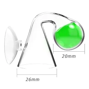 FZONE Aquatic CO2 Glass Drop Checker PH Momitor for Aquarium Plant Fish Tank Test CO2 Kit - product information 10