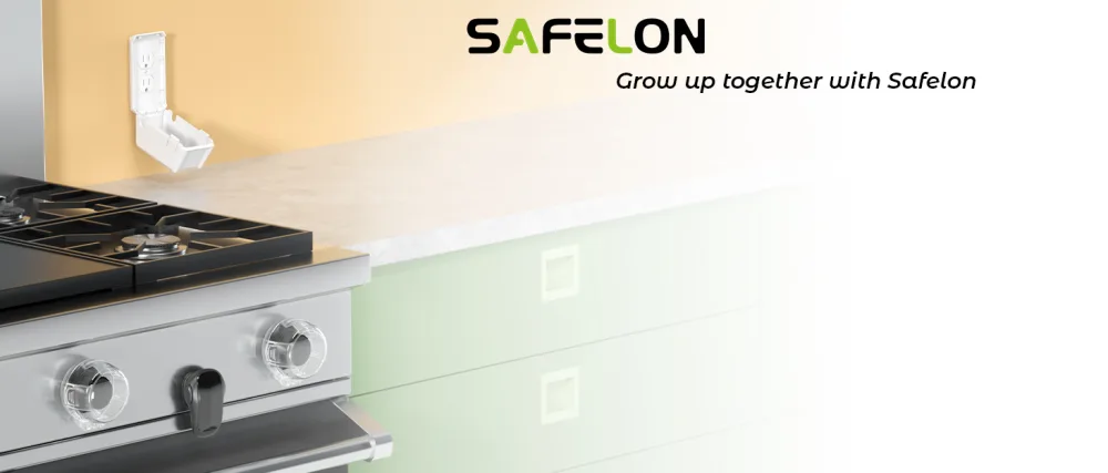 SAFELON (1+12) Pcs Baby Proof Electrical Outlet Box & Outlet Plug Cover for Baby Safety(White) - product information 1